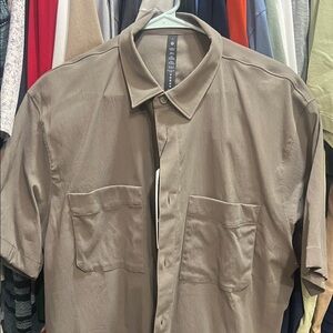 lululemon athletica Tan Men's Shirt